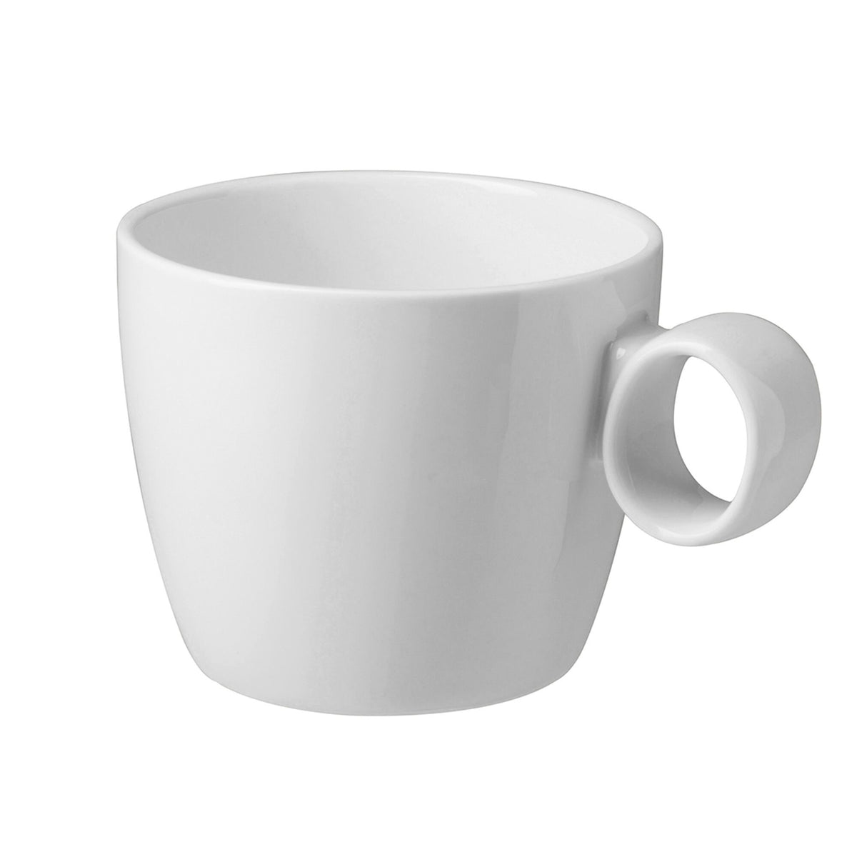 (6 pcs) LUX | Cappuccino Cup Maastricht - 230ml - Ivory