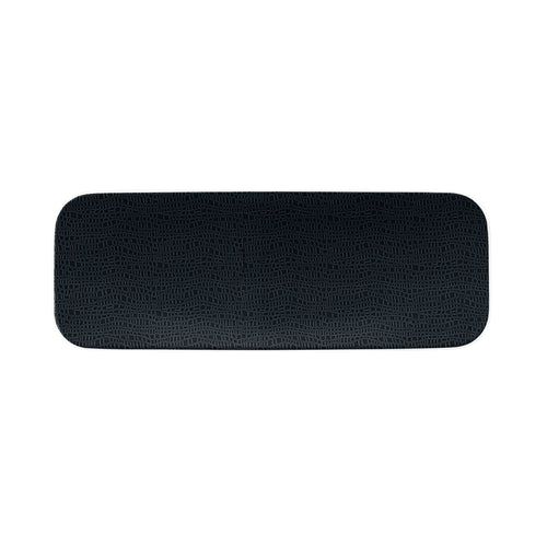 (2 kpl) SELTMANN WEIDEN – Coup-tarjotin - matala kulmikas - 380x140mm – Musta
