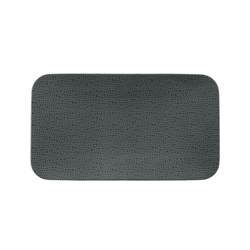 (2 kpl) SELTMANN WEIDEN – Coup-lautanen – matala, kulmikas – 350x200mm – Antrasiitti