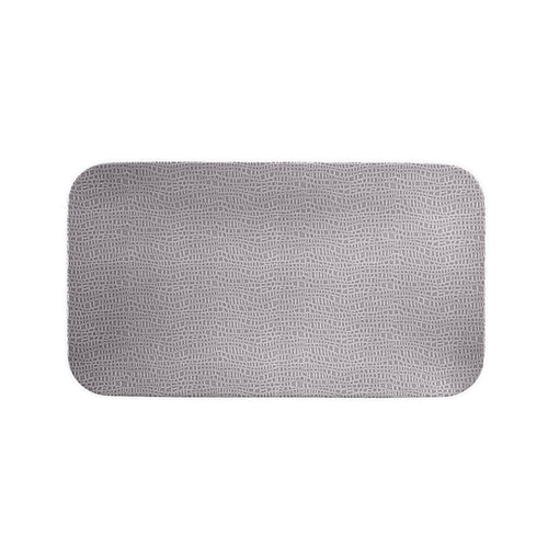 (6 kpl) SELTMANN WEIDEN | Coup-lautanen – matala, kulmikas – 350x200 mm – Harmaa
