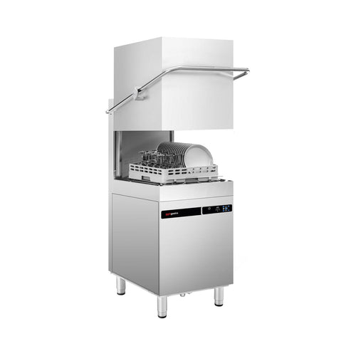 Pass Through Dishwasher - Touchscreen Controls - 9.66kW - with Detergent & Rinse Aid Dosing Pumps, Drain Pump