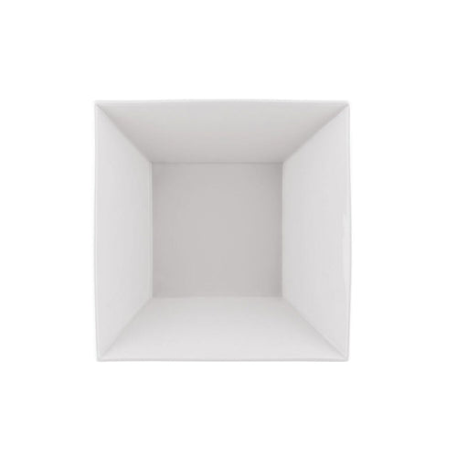 (12 kpl) jälkiruokakulho - MAYA - posliini - 215x215 mm - pinoutuva, konepesunkestävä, iskunkestävä - valkoinen