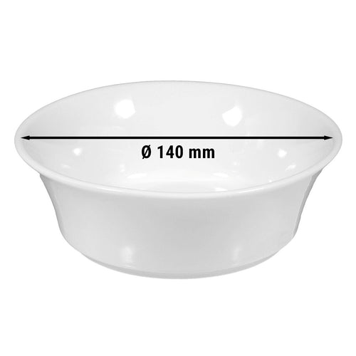 (4 kpl) SELTMANN WEIDEN | Jälkiruokakulho - Ø 140mm - Valkoinen/Uni