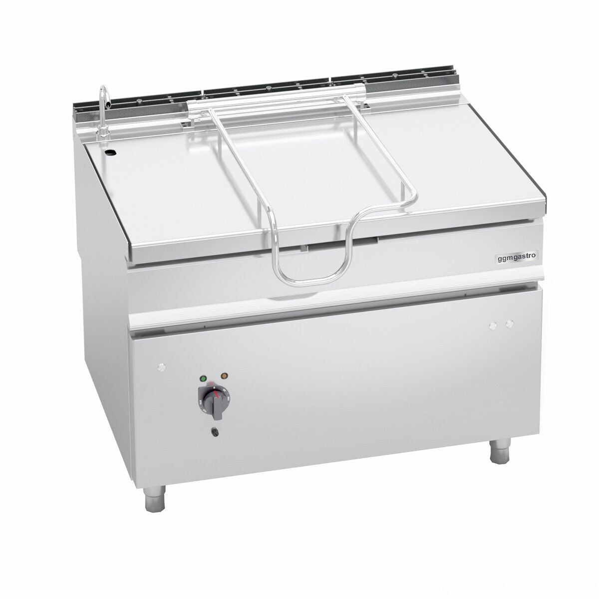 Kippipannu - sähkö - 100 l - 14,4 kW - käsipyörä ja vesiliitäntä