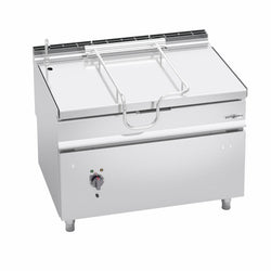 Kippipannu - sähkö - 100 l - 14,4 kW - käsipyörä ja vesiliitäntä
