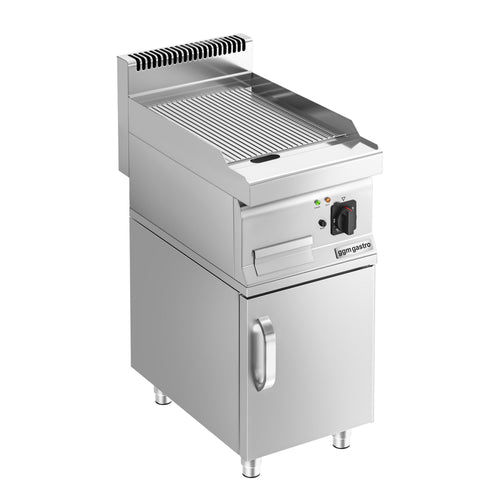 Sähköpaistotaso - 3,6 kW - uritettu - Paistopinta-ala: 395x535 mm - sis. alakaapin, 1 ovi