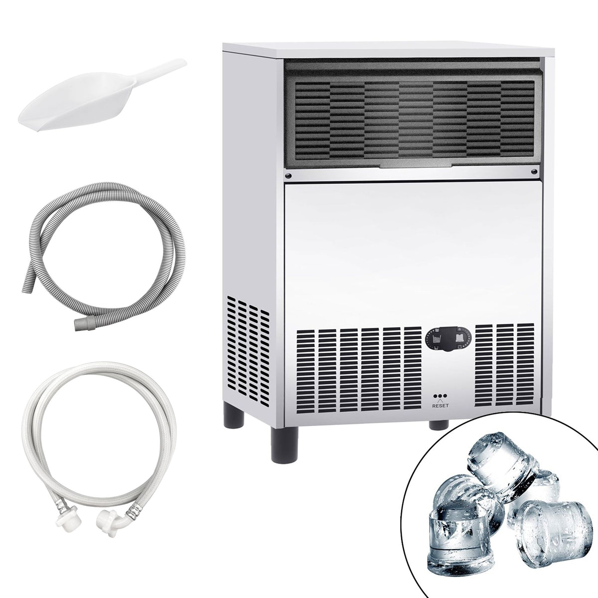 Commercial Ice Machine - Bullet - 93 kg/24 h