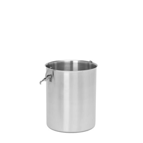 Ruostumattomasta teräksestä säiliö - pyöreä - 6 l