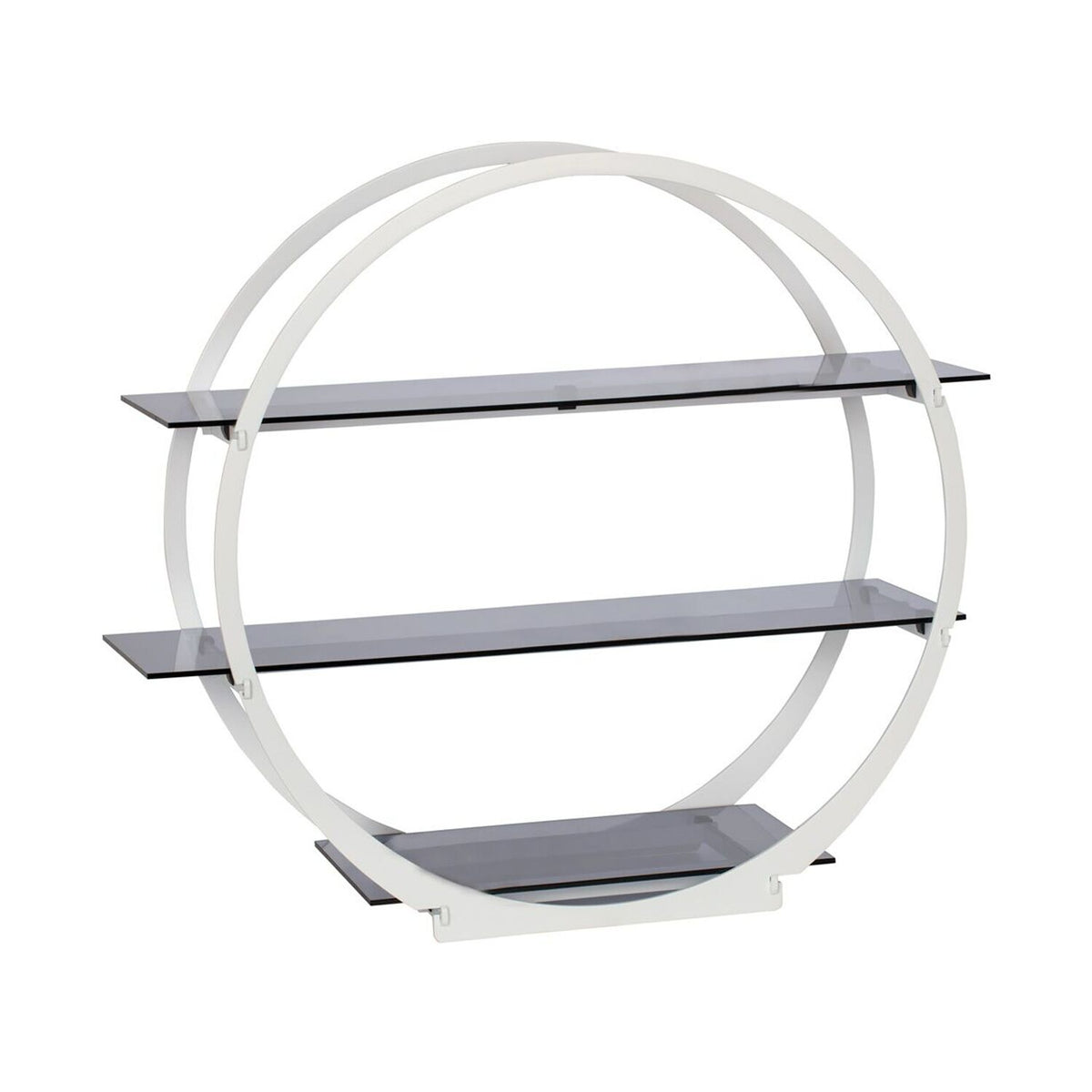 Etagere / Buffet Stand - White - round - Ø 600mm - with 3 shelves