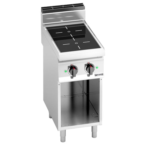 Induktioliesi Lorenzo 700 ‑sarja - 400x714x1 040 mm - 7,0 kW - 2 keittoaluetta - jalustalla