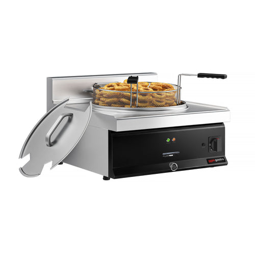 Kalafriteerauskeitin - sähkökäyttöinen - 25 l - 14,0 kW - Musta - 400 V