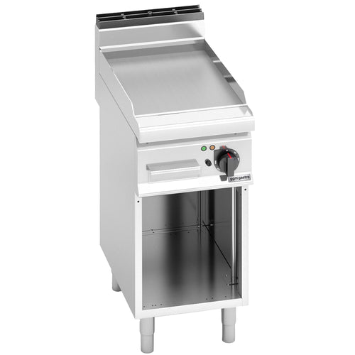 Sähköpaistotaso - 4,8 kW - sileä - Paistopinta-ala: 400x714 mm - sis. jalustan