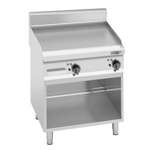 Sähköpaistotaso - 8 kW - sileä - Paistopinta-ala: 596x430 mm - sis. jalustan