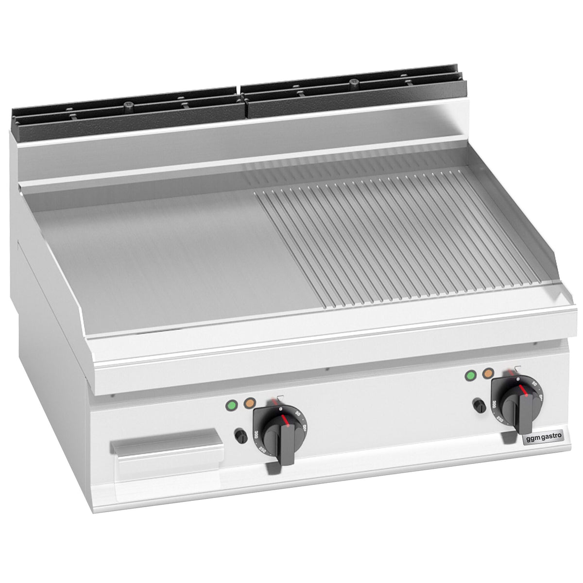Sähköpaistotaso - 9,6 kW - sileä/uritettu - Paistopinta-ala: 795x500 mm