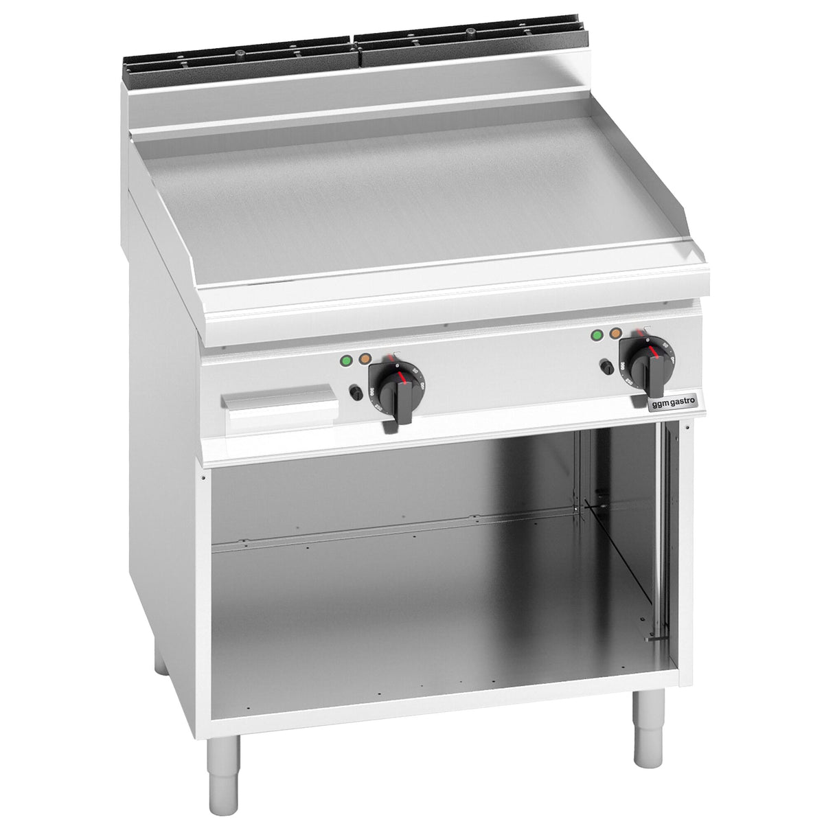 Sähköpaistotaso - 9,6 kW - sileä - Paistopinta-ala: 795x500 mm - sis. jalustan