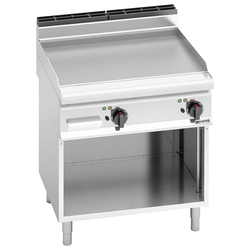Sähköpaistotaso - 9,6 kW - sileä - Paistopinta-ala: 795x500 mm - sis. jalustan