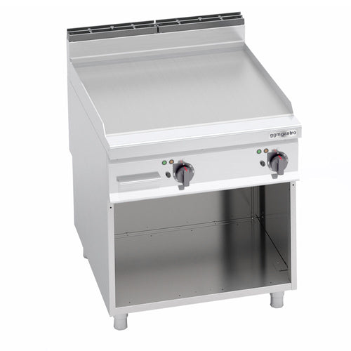 Sähköpaistotaso - 11,4 kW - sileä - Paistopinta-ala: 795x667 mm - sis. jalustan