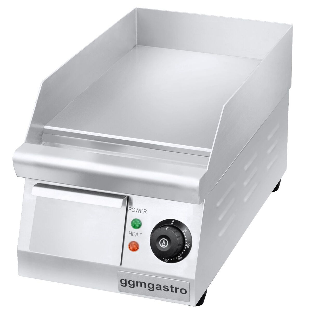 Sähköpaistotaso - 1,60 kW - sileä - Paistopinta-ala: 250x430 mm