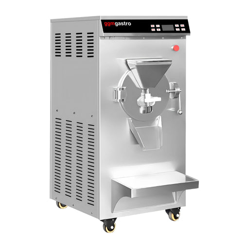 Jäätelökone ammattikäyttöön - 26–30 l/h - 2,8 kW - digitaalinen ohjauspaneeli - lattiamalli
