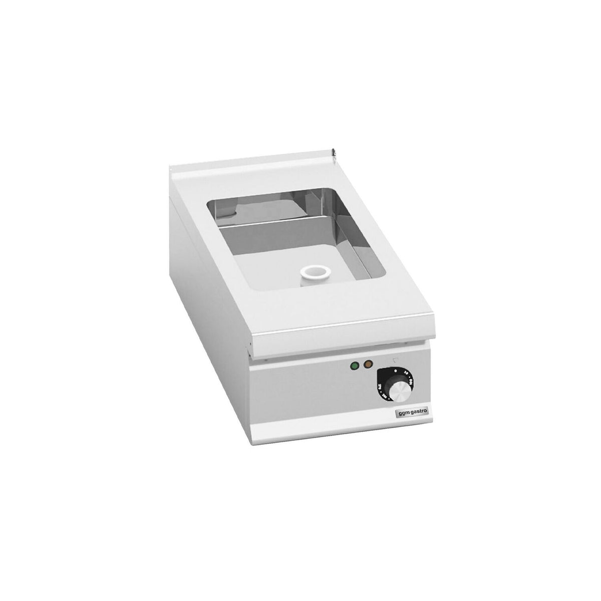 Sähkökäyttöinen paistinpata - 400 mm - 11,5 l - 4,8 kW - 1 kiinteä grillialuetta
