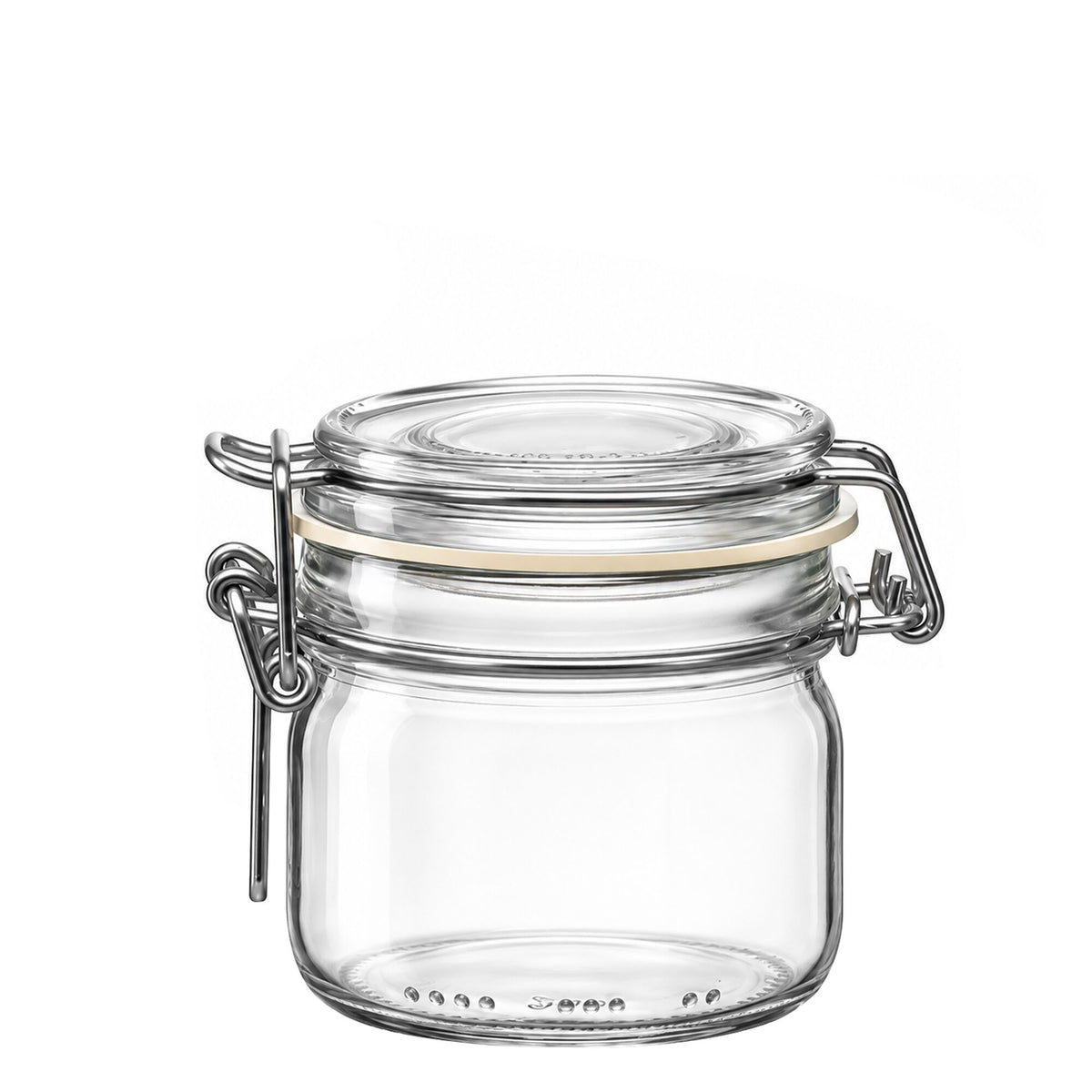 (6 kpl) Bormioli Rocco | Säilöntäpurkki - DUBLIN - 200 ml - pantasulkimella