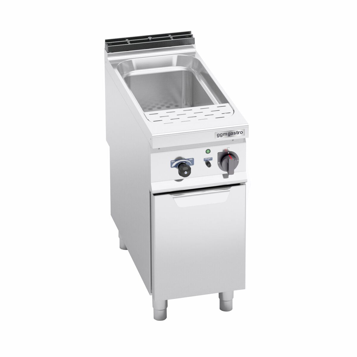 Sähköpastakeitin - 40 litraa - 10 kW - tyhjennyshanalla - Lorenzo 900