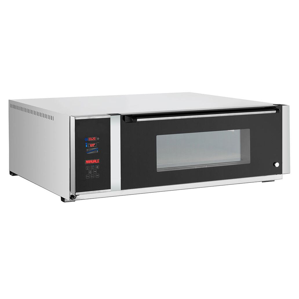 Electric Deck Pizza Oven - Single Deck - Refractory Stone Deck - 1 - 230V 3 Phase - Digital Controls - up to 350°C