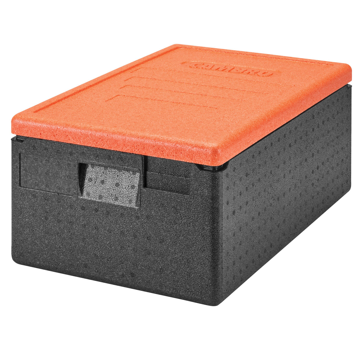 CAMBRO | CAM GOBOX® - Toploader - GN 1/1 - musta - oranssi kansi