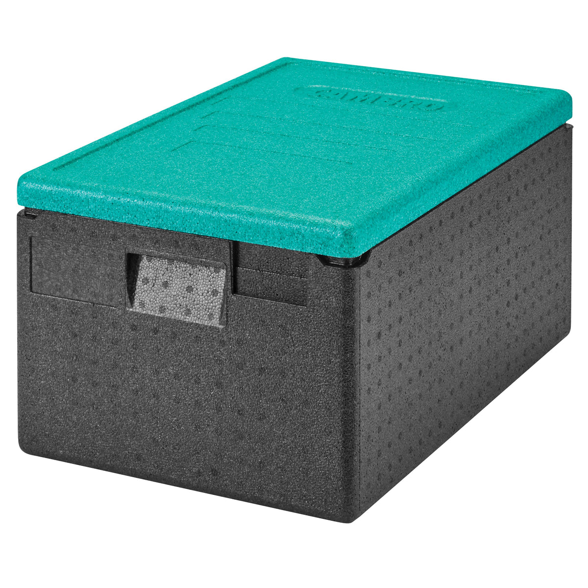 CAMBRO | CAM GOBOX® - Toploader - GN 1/1 - musta - vihreä kansi