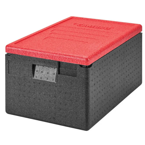 CAMBRO | CAM GOBOX® - Toploader - GN 1/1 - musta - punainen kansi