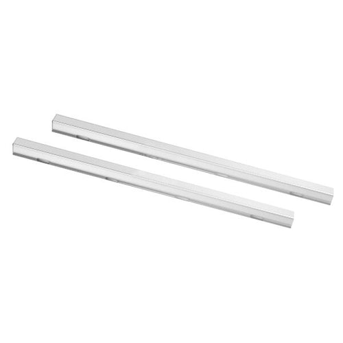 Ruostumattomat teräskiskot - 644x33x30 mm - EN 600x400