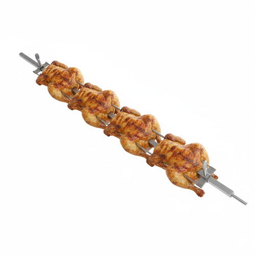 Varrassapeli hiiligrilliin - pituus 1080 mm - ruostumaton teräs - yhteensopiva: HKGM -sarja - sis. spiitit
