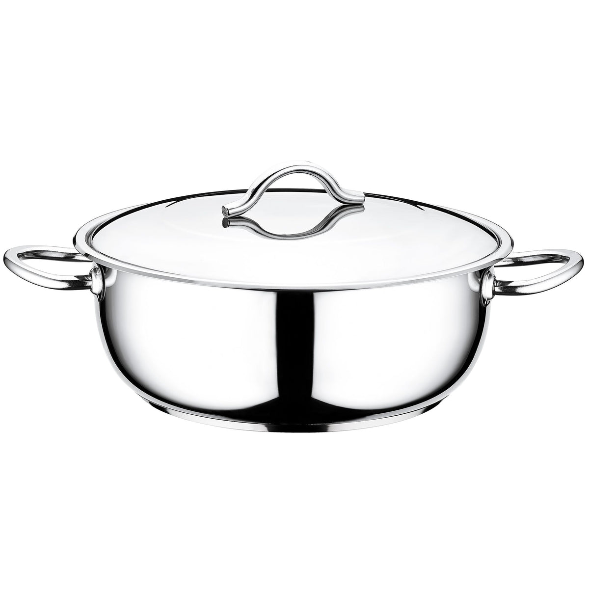 Gastro Kastike-astia ruostumattomasta teräksestä - Ø 340mm - Korkeus: 120 mm - 10,4 L