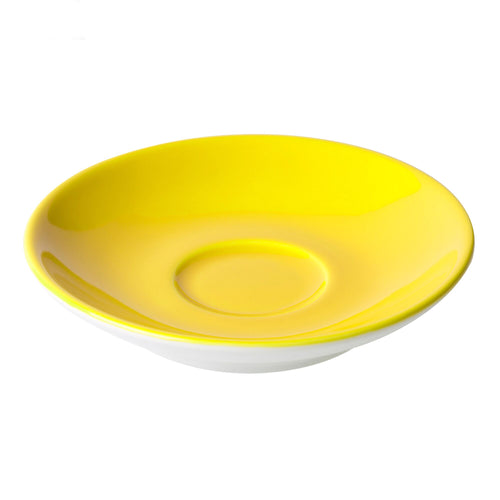 (6 pcs) BART COLOUR CAFE - Espresso saucers - Ø110mm - Yellow