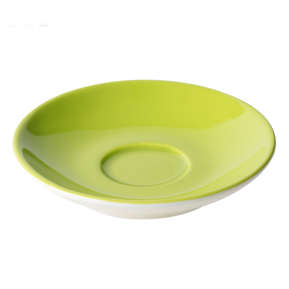 (6 pcs) BART COLOUR CAFE - Espresso saucers - Ø110mm - Lime