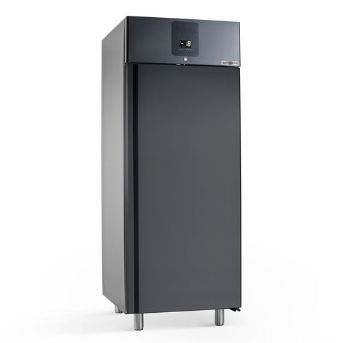 Commercia lce Cream Storage Freezer PREMIUM PLUS - 647L - with 1 door - For 48x 5L or 32x 7L ice cream containers - Anthracite
