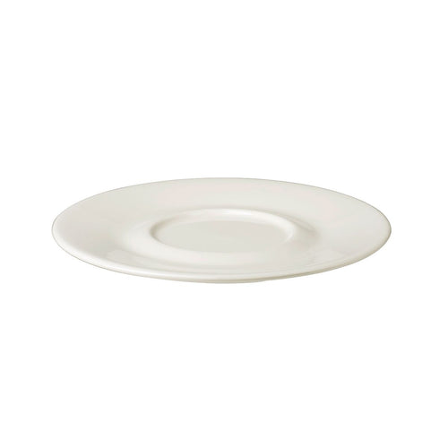 (6 pcs) LUX - Coffee saucers - Ø135mm - Ivory