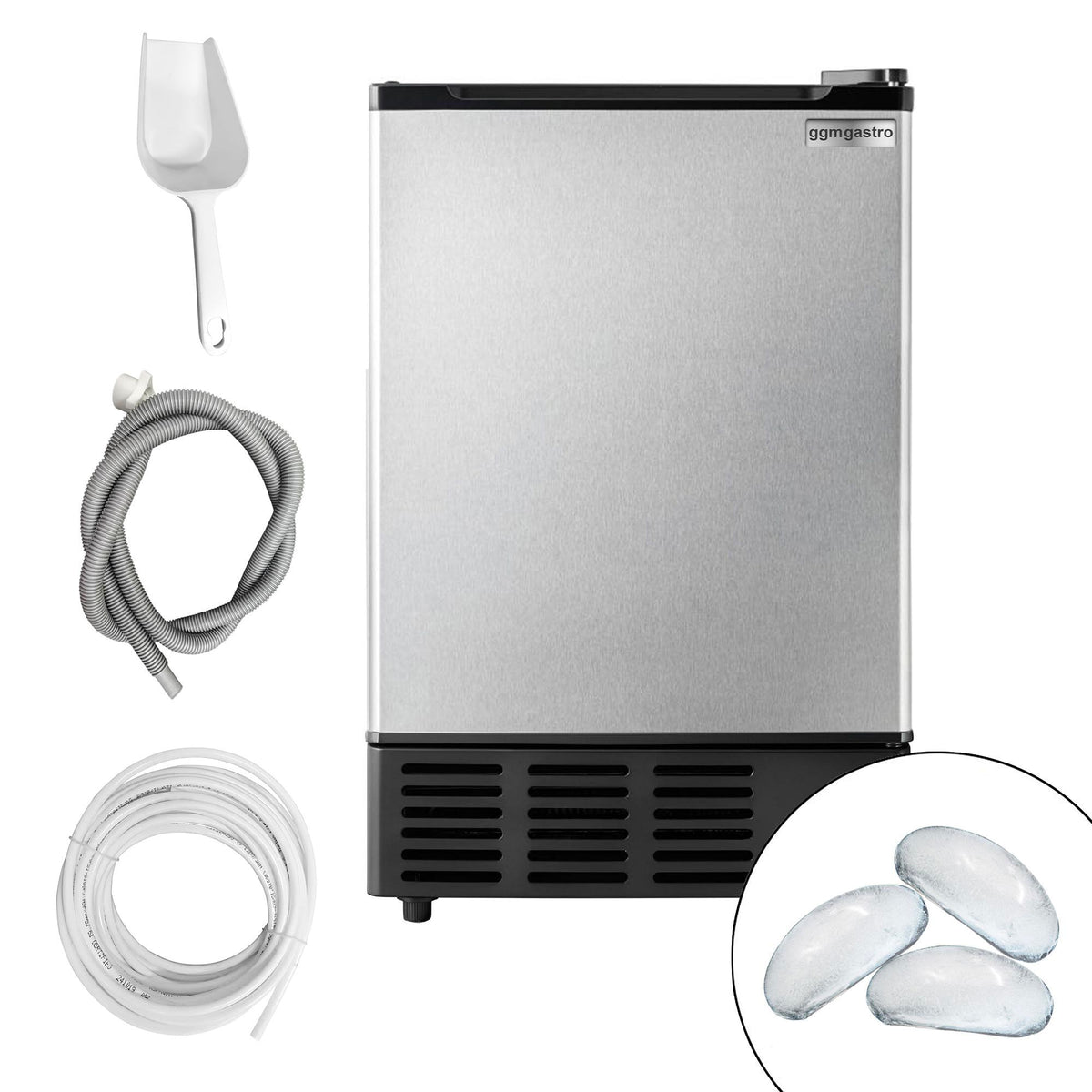 Commercial Ice Machine - Semicircular - 6kg/24 h