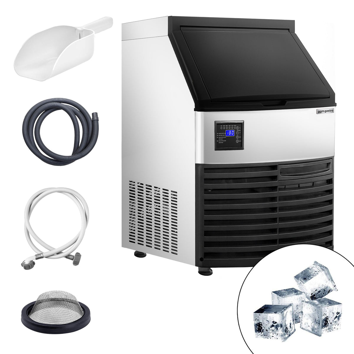 Commercial Ice Machine - Cube - 127 kg/24 h