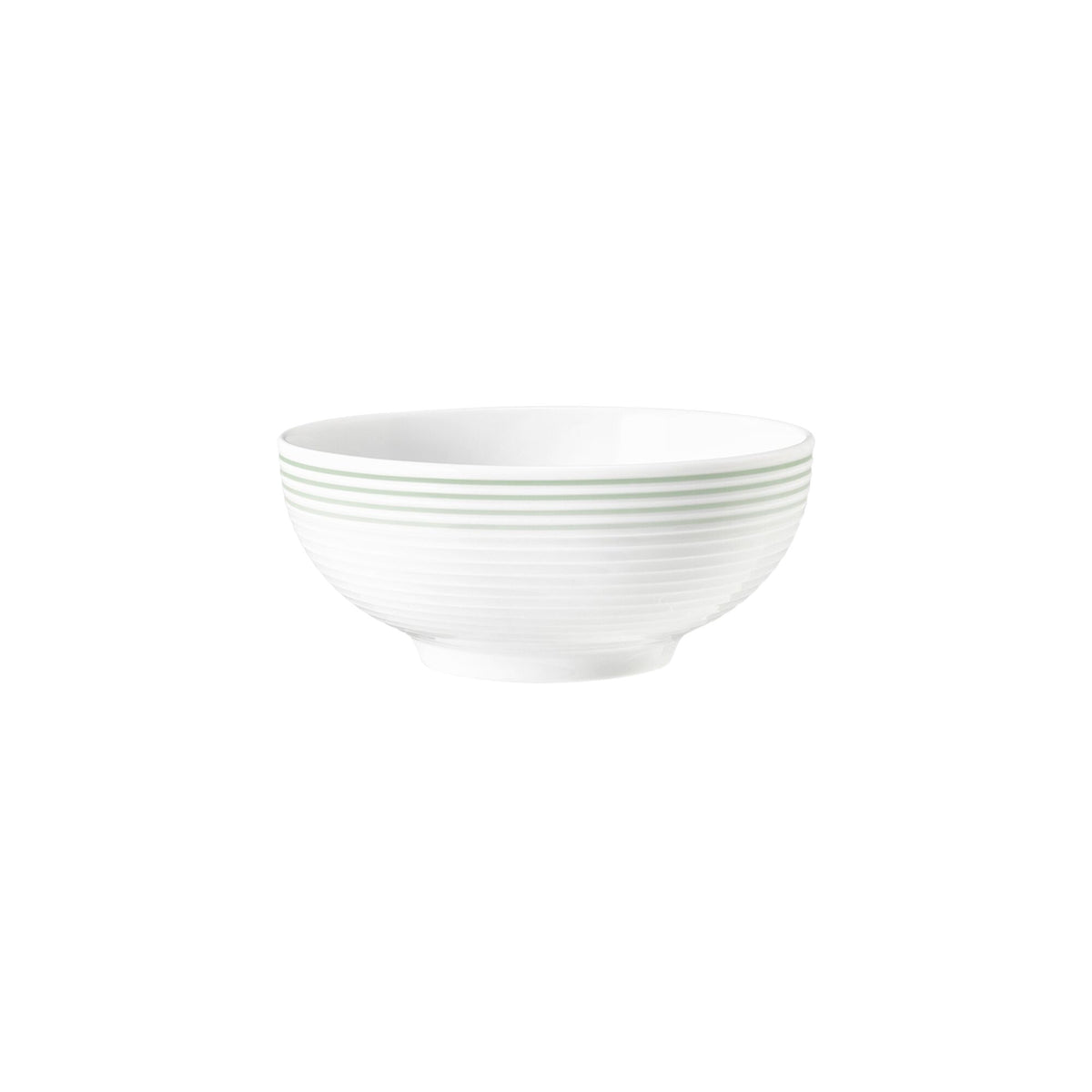 (4 pcs) SELTMANN WEIDEN | BLUES Porcelain Bowls – Ø 13 cm – Sage Green – Dishwasher-Safe