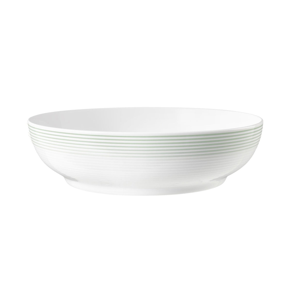 (2 pcs) SELTMANN WEIDEN | Porcelain Bowls – Soup/Cereal – Salbeigrün – Ø 250 mm – BLUES Salbeigrün