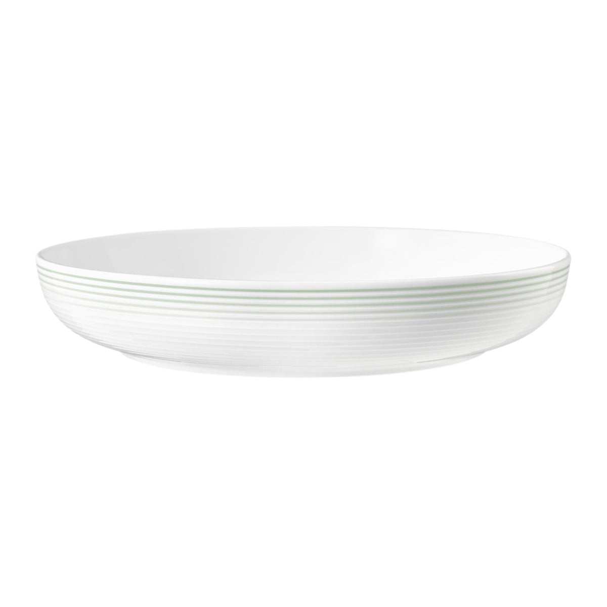 (2 pcs) SELTMANN WEIDEN | Porcelain Bowls – Soup/Cereal – Salbeigrün – Ø 280 mm – BLUES Salbeigrün