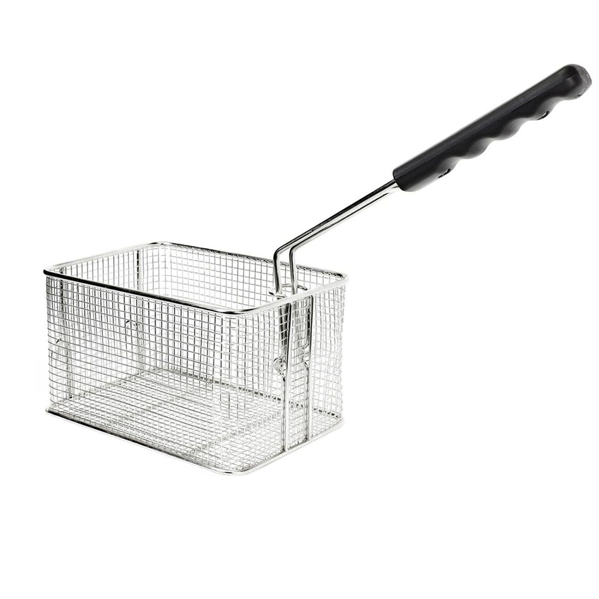 Friteerauskorit - 160x220x130 mm - ruostumaton teräs - yhteensopiva: EFK4 & EFK4+4
