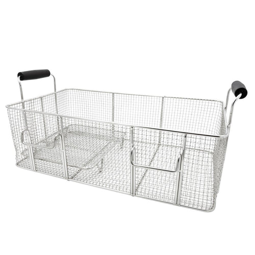 Fritteerauksen kori - 460x260 mm; 20 l - ruostumaton teräs; muovikahvat - yhteensopiva: EFJ-30