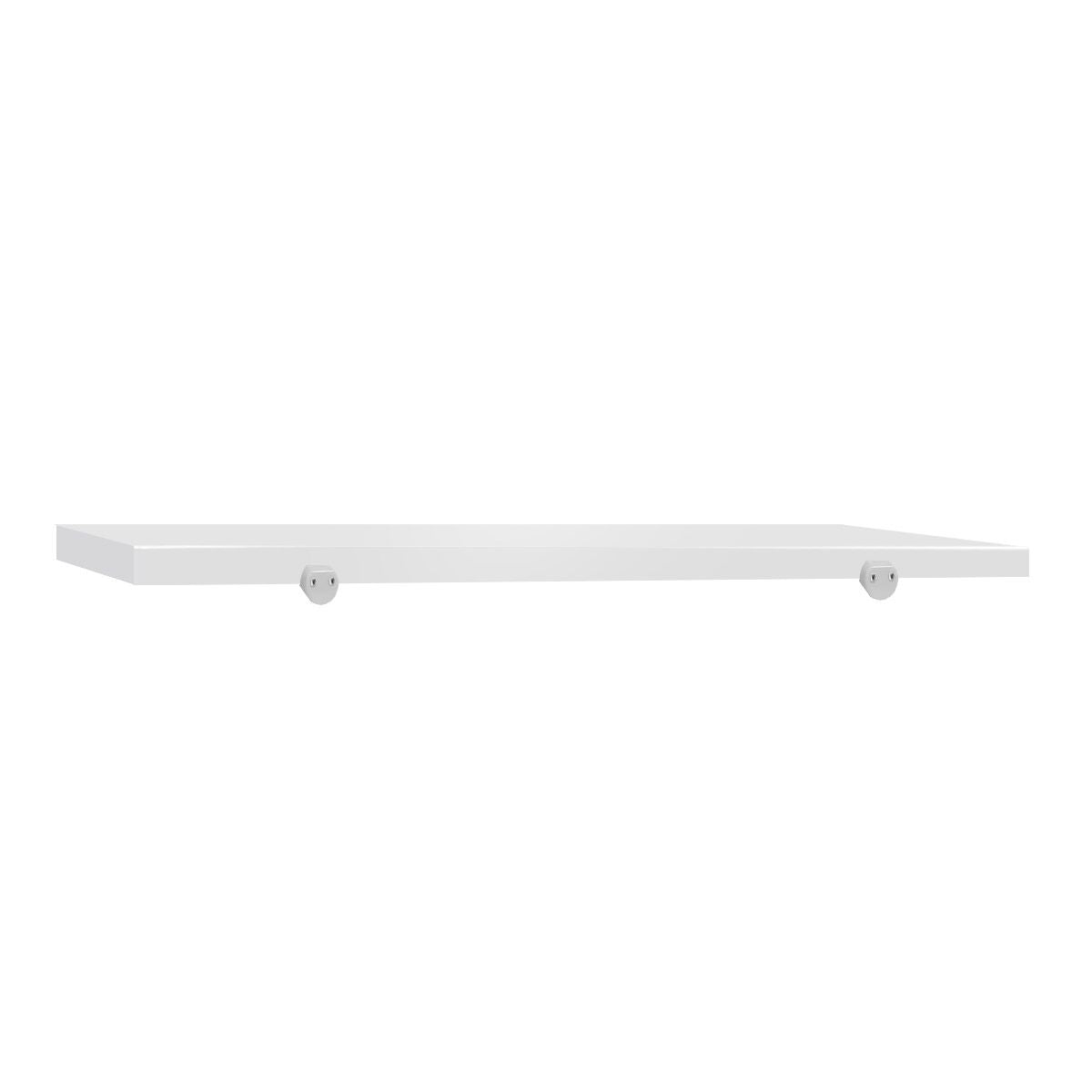 Työtason leikkuulevy - 1400x600 mm - Paksuus: 40 mm - HACCP-yhteensopiva - Polyeteeni (PE500) - Valkoinen - Työtason reunastopparilla