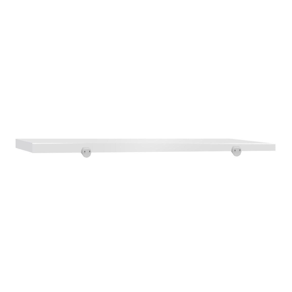 Työtason leikkuulevy - 1800x600 mm - Paksuus: 40 mm - HACCP-yhteensopiva - Polyeteeni (PE500) - Valkoinen - Työtason reunastopparilla
