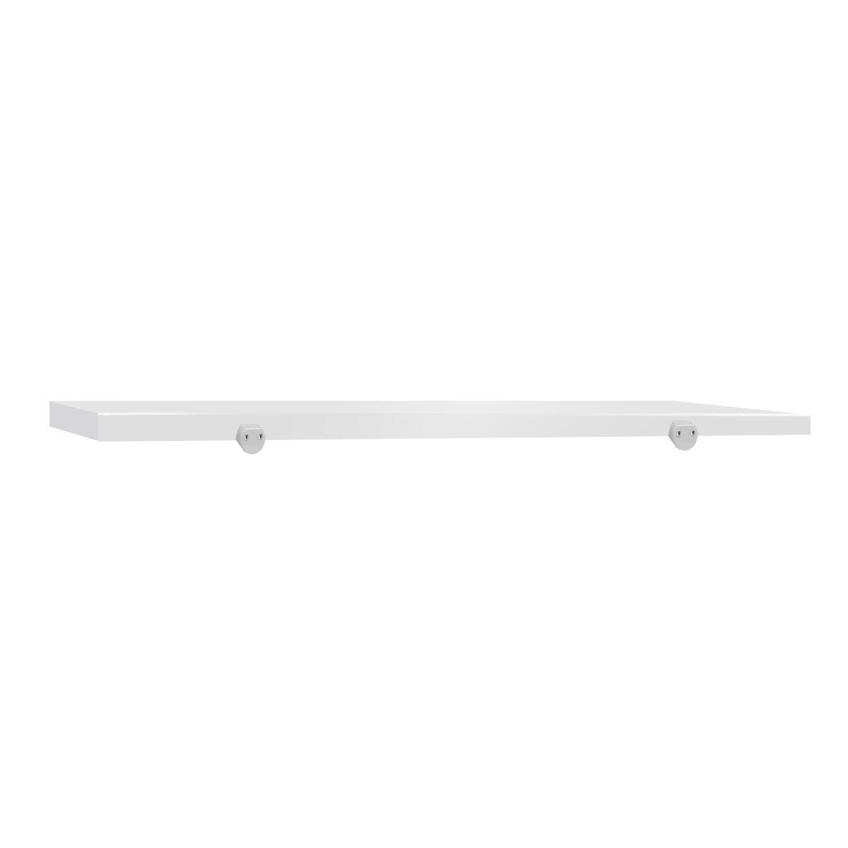 Työtason leikkuulevy - 2000x600 mm - Paksuus: 40 mm - HACCP-yhteensopiva - Polyeteeni (PE500) - Valkoinen - Työtason reunastopparilla - Erityisen hygieninen