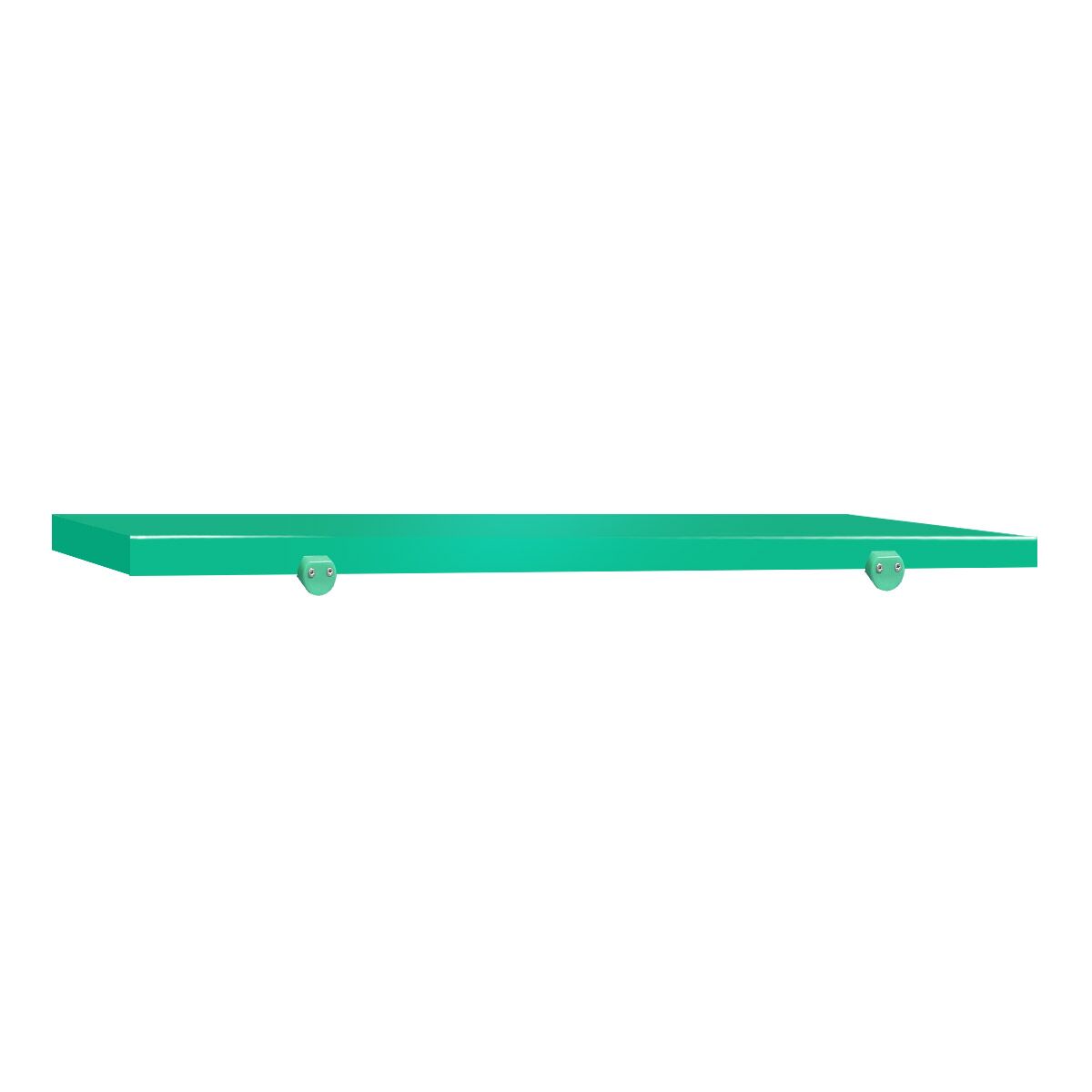 Chopping Board for Prep Table - 600x1400mm - Thickness: 40mm - HACCP-Compliant - HDPE (PE500) - Green
