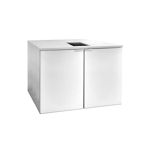 Tynnyrijäähdytin - kylmäkoneeton - 4 x 50 l tynnyriä - 1100x1000 mm