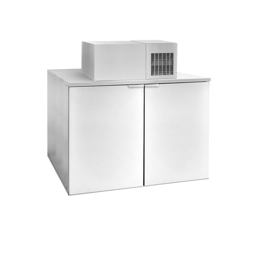 Tynnyrijäähdytin - omakoneinen - 4 x 50 l tynnyriä - 1100x1000 mm